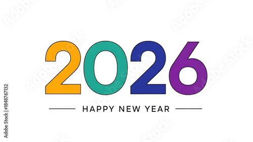 New Year greeting cards design and wishing design