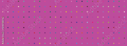 Vibrant Polka Dot Pattern Background with Colorful Circles and Modern Geometric Array