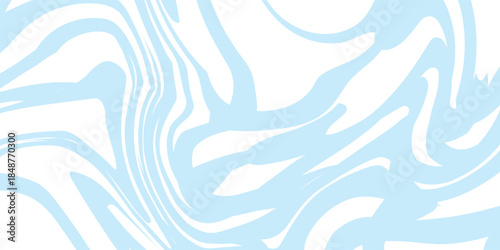 PrintColorful blue marble effect background acrylic paints