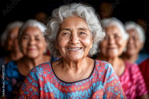 Content Group Senior People Portrait