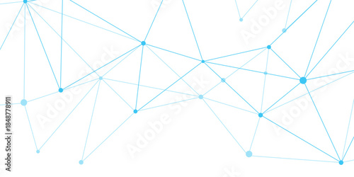 Vector new style abstract minimalist lines and dots technology pattern geometric background