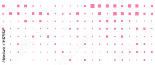 Vector new style pink geometric squares technology pattern design