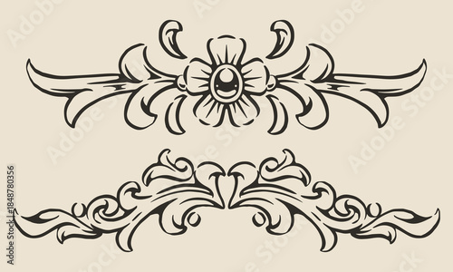 Floral design elements