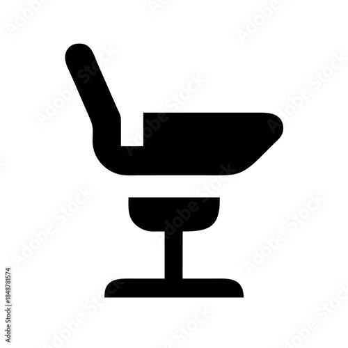 Hydraulic swivel chair silhouette hydraulic chair office chair 1