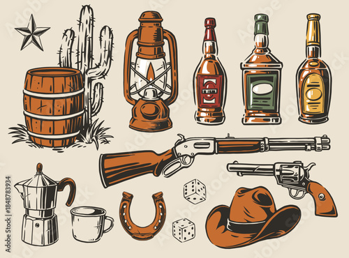 Wild West symbols