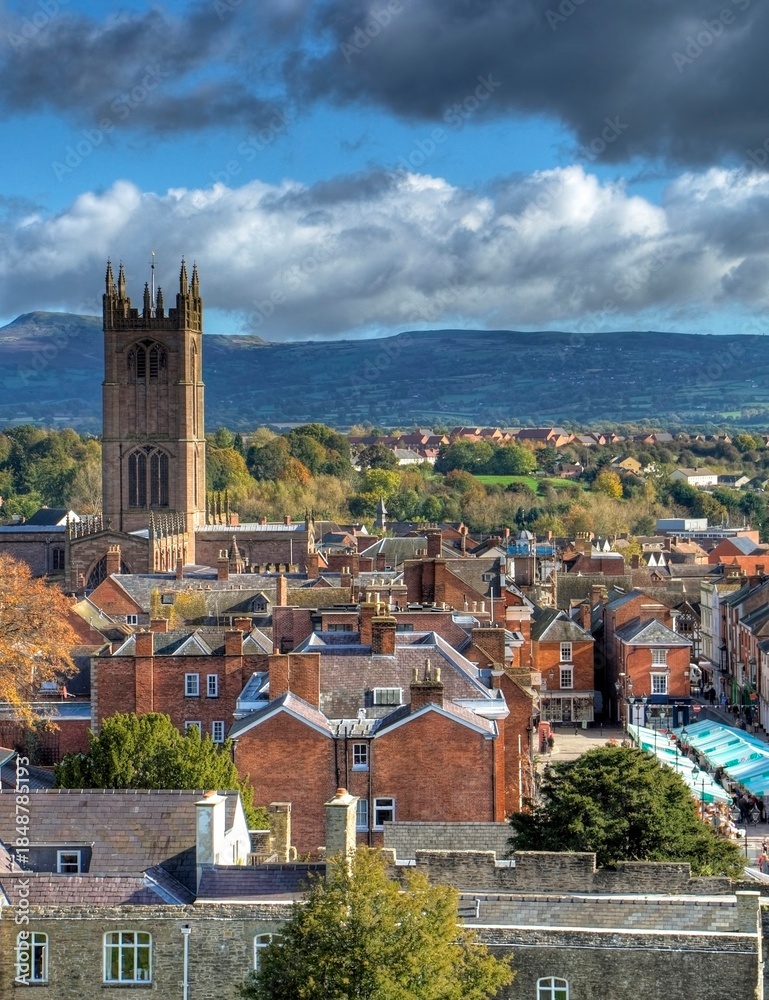 Naklejka premium Ludlow, Shropshire