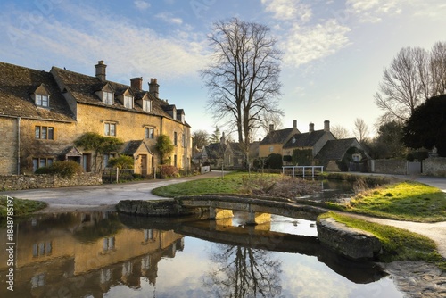 Lower Slaughter, Cotswolds, Gloucestershire, England