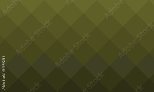 Olive green diamond pattern gradient background abstract