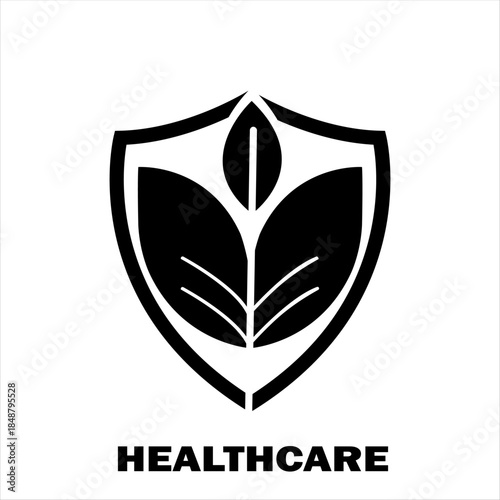 Clean and professional healthcare logo symbolizing care, trust, and medical excellence. Ideal for hospitals, clinics, doctors, wellness centers, and health brands.