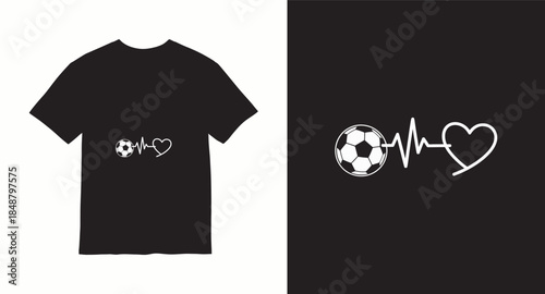 Soccer football vector t-shirt design