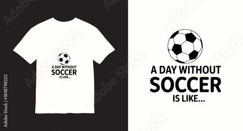 Soccer football vector t-shirt design