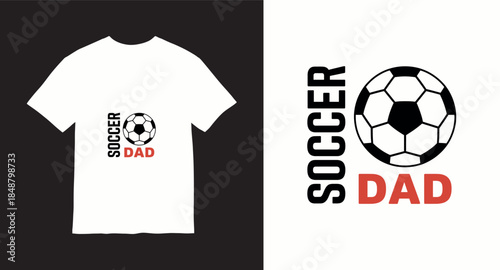 Soccer football vector t-shirt design