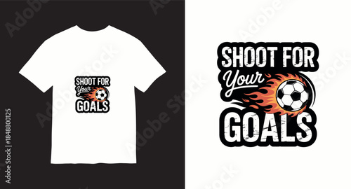 Soccer football vector t-shirt design
