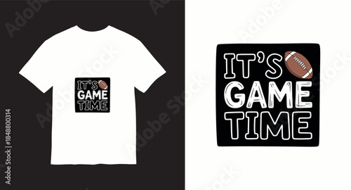 Football vector t-shirt design