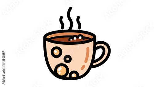 Steaming Hot Beverage in a Mug