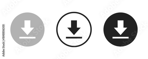 Free Download Download icon set - GFXLoad