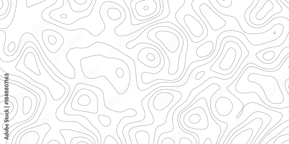 Obraz premium Topography background. Vector banner. Topographic map. Design illustration for wall art, fabric, packaging, web, banner, wallpaper.