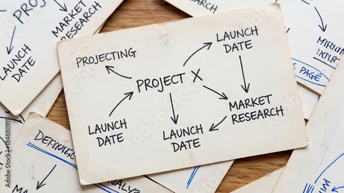 Brainstorming nonprofits project planning with market research launch date strategy development for successful project launch and effective planning