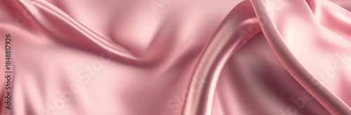 Light pink dropped elegant silk fabric background. Textile texture. Vector illustration	