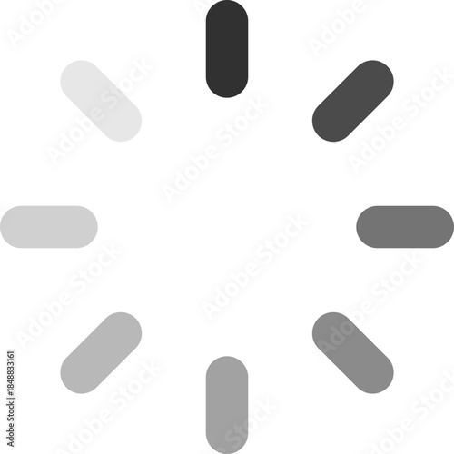 Loading spinner icon animation placeholder