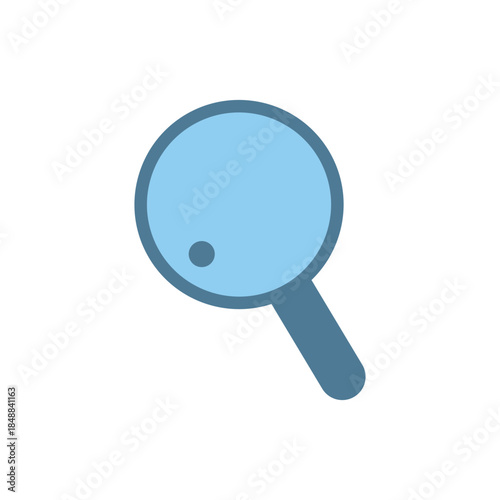 search  logo icon illustration flat