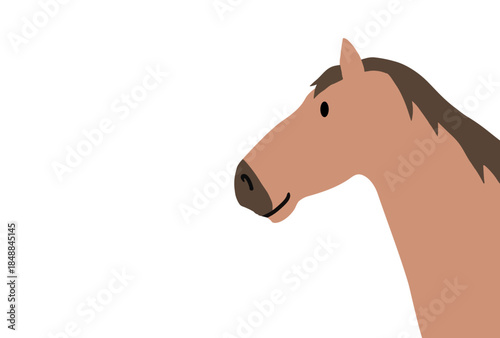 馬, 年賀状, 和風, 和柄, 新年, 動物, クリスマス, うま, ベクター, イラスト