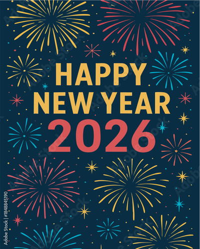 happy new year fireworks