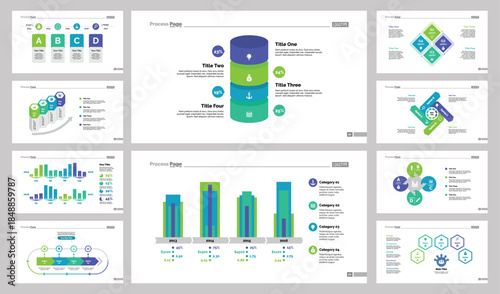 Ten Consulting Slide Templates Set