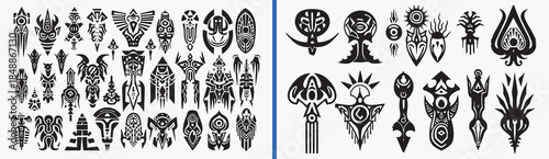 Skull Vector Illustration, Gothic Skull Art, Horror Symbol Design, Tattoo Skull Drawing, Creepy Skull Icons, Dark Graphic Artwork, Halloween Illustration Pack, Skull Line Art, Macabre Drawing Set, Spo