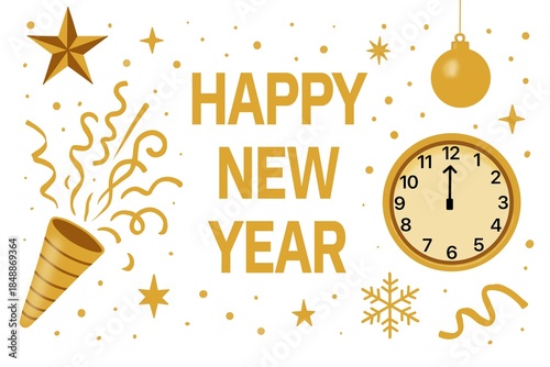 Happy New Year greeting card_1