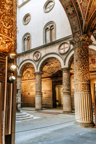 Cortile di Palazzo Vecchio, florence