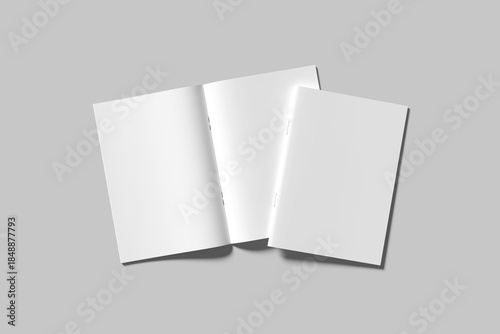 Foto Magazine Blank Mockup