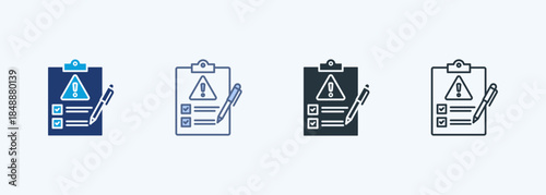 Report Multiple Style Icon Collection