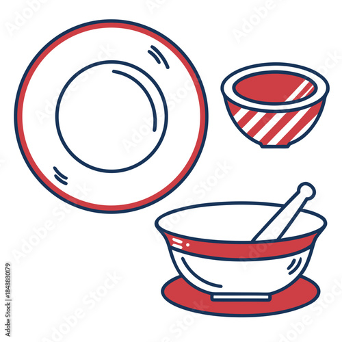 Kitchen utensils set