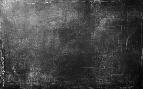 Black textured dark concrete background. Vector design.