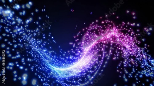 Stellar Ribbon Cascade