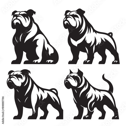 The Shape of a Good Dog  or dog silhouette