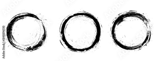 Grunge circles, brush strokes, lines, ink smudges, hand-drawn scribble shapes. Handmade sketchy marks, acrylic stains, charcoal streaks. Paint