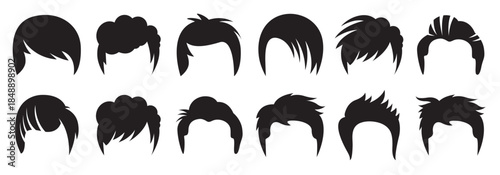  fashion hairstyle and wig icons