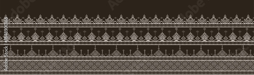  geometric ethnic pattern seamless pattern vector style
