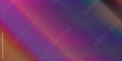 Modern 3D pattern effect and abstract gradient background. Ribbed metal lines and wavy plastic distortion for interior designs. background eps10