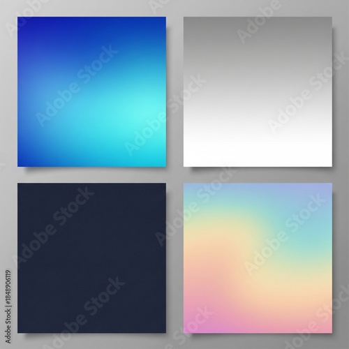 16K professional corporate gradient backgrounds, four unique styles:

1. blue to cyan smooth gradient,


2. gray to white clean gradient,


3. dark navy minimal texture,


4. soft pastel business tone