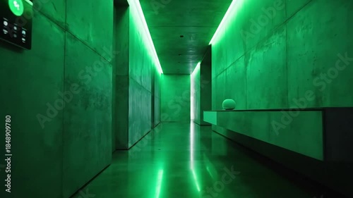 Glowing Cable Wake Effect with smart plug in hallway: color effect videos Mission Smart Home Devices style featuring smart home,