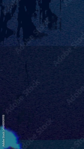 Wallpaper Mural Unstable Display With Static, Glitching Visual With Static And Colors, Sourceless Flickering Image With Digital Noise And Hues Torontodigital.ca