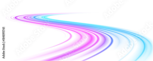 Wavy neon visual with motion aesthetic and radiant glow.