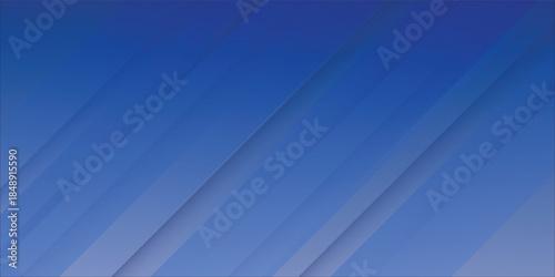 Blue Abstract Diagonal Background With Layered Stripes For Modern Design And Corporate Use eps10