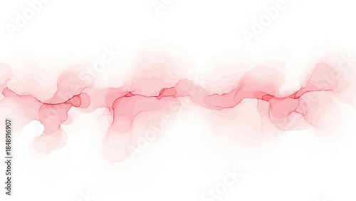 Abstract blush pink fluid art