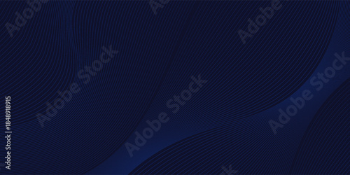 Premium background design with diagonal dark blue lines pattern. Vector template for digital luxury banner, invitation, voucher, certificate. Eps10