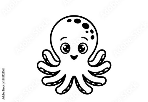 Sea animals. Ocean underwater aqua life. Marine wild animal. Childish tropical colorful fish, coral, algae and exotic elements. Funny whale, starfish, crab, shark, octopus, shrimp. lobster 

