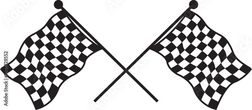 racing flag and checkered flag vector file sports and graphic resources 